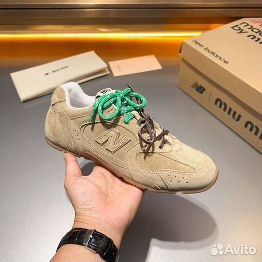 Кеды MIU MIU New Balance