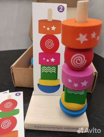 Развивающие игрушки Краснокамская пирамидка