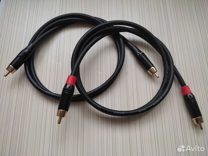 Межблочные кабели Canare (Japan) RCA-RCA пара
