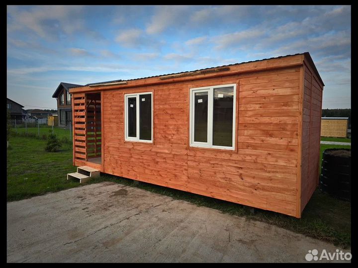 Бытовка для проживания теплая