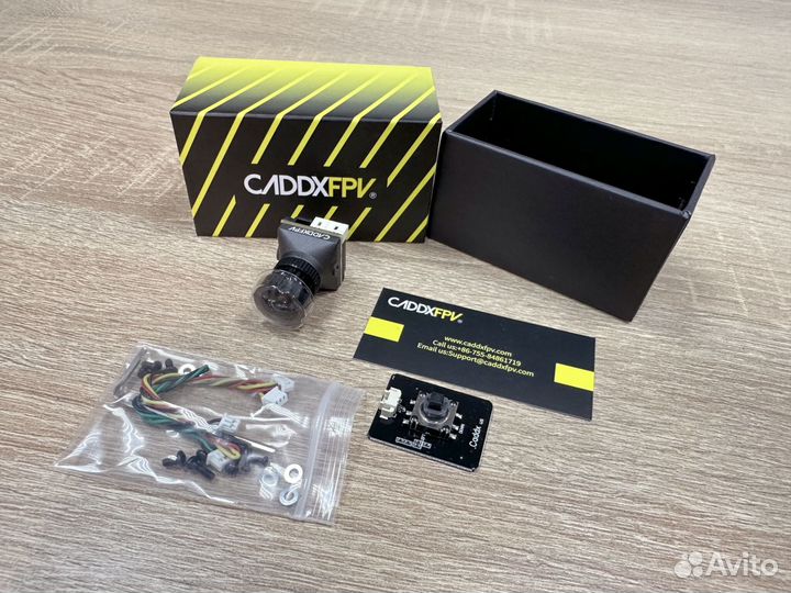 FPV камера Caddx Ratel PRO 1500TVL 0.00001 lux