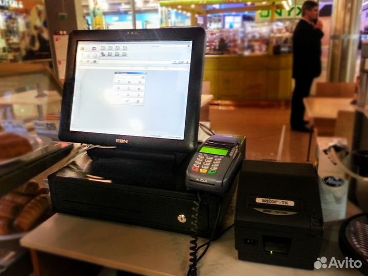 Готовый комплект касса для магазина под ключ 1С