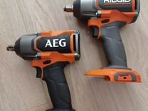 Гайковерт аккумуляторный Ridgid (AEG)