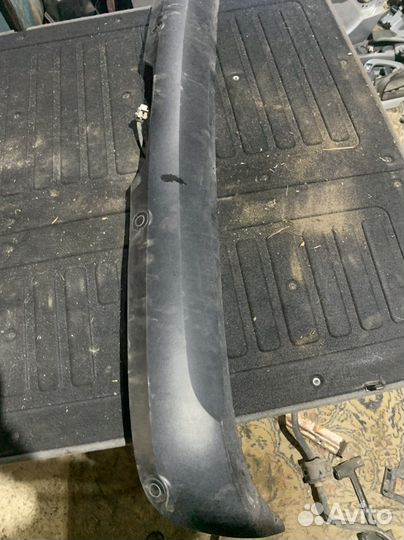 Накладка заднего бампера лада веста
