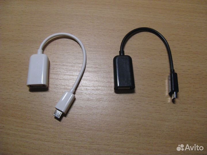 Кабели OTG micro USB и Type-C (новые)