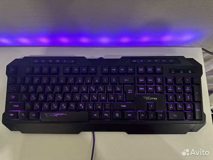 Игровая клавиатура Qumo Dragon War Fallen K02