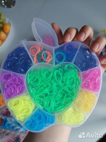 Набор резинок, резиночки для плетения