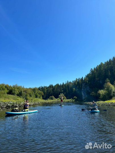 Сплав на сапбордах по рекам Урала