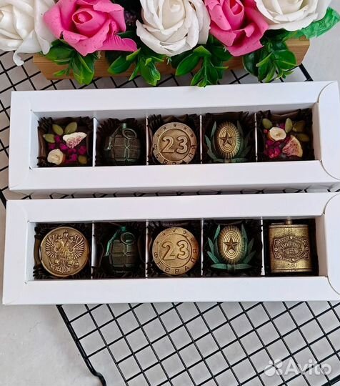 Шоколадный подарок на 23 февраля / Подарок