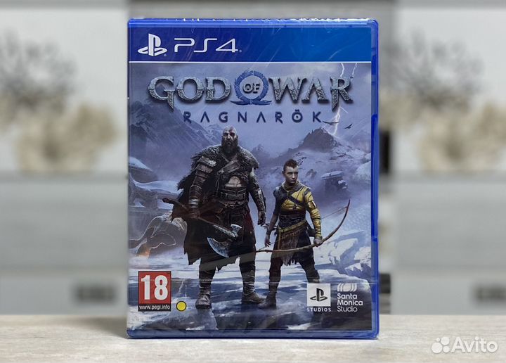 God Of War Рагнарек Sony PS4 Новый Диск Русс Озвуч