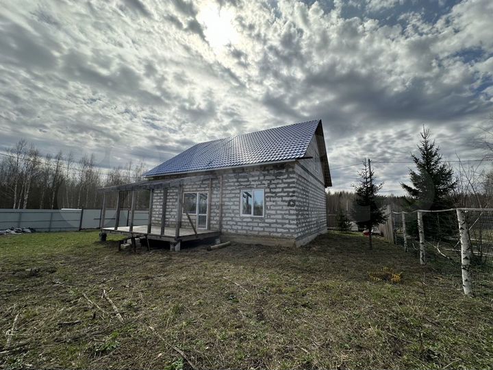 Коттедж 153,8 м² на участке 10 сот.