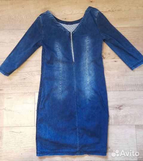 Платье джинсовое (коттон)