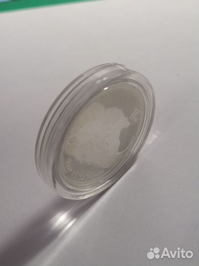 Австралия 50 центов серебро редкая