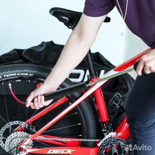 Насос для велосипеда ручной comiron easy 2