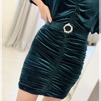 Платье нарядное вечернее бархат