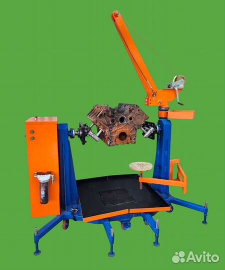 Кантователь для ремонта двигателя