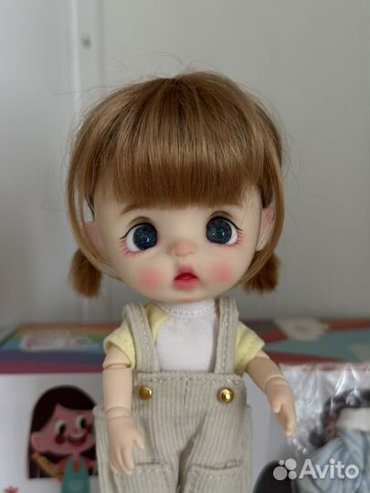 Кукла stodoll шарнирная ob11 doll новая