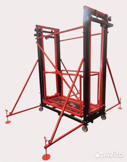 Фасадные электрические строительные леса