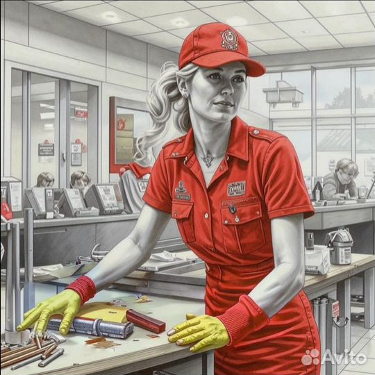 Уборщик Банка