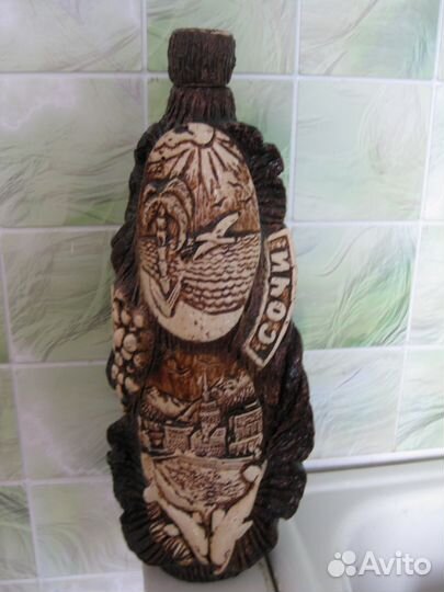 Декоративная бутылка для вина