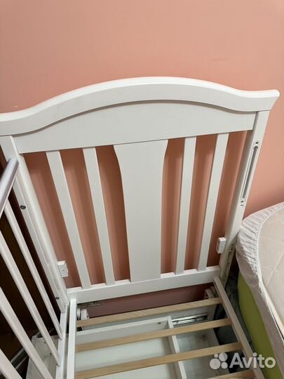 Кроватка Gandylyan Гандылян,матрас,балдахин