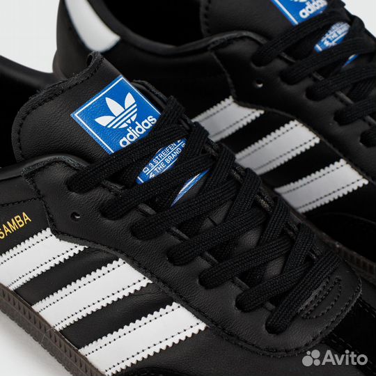 Кроссовки Adidas Samba OG Black / White new