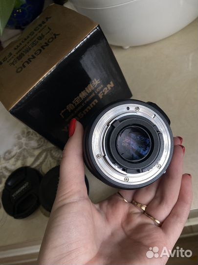 Объектив yongnuo 35mm nikon