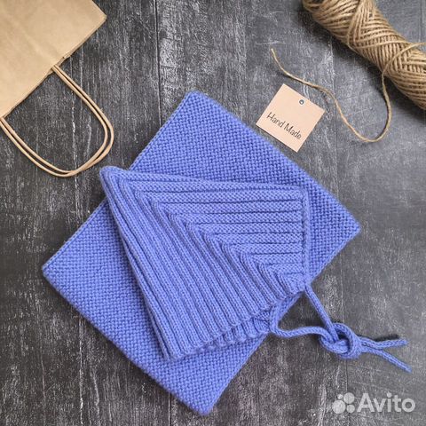 Детская шапочка Эльф + снуд