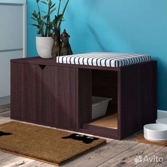 Кошачий туалет закрытый новый