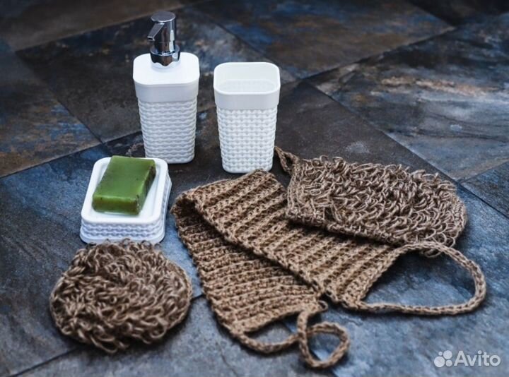 Мочалка из джута