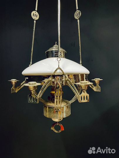 Керосиновая люстра в стиле Модерн