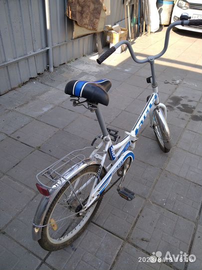 Велосипед stels складной