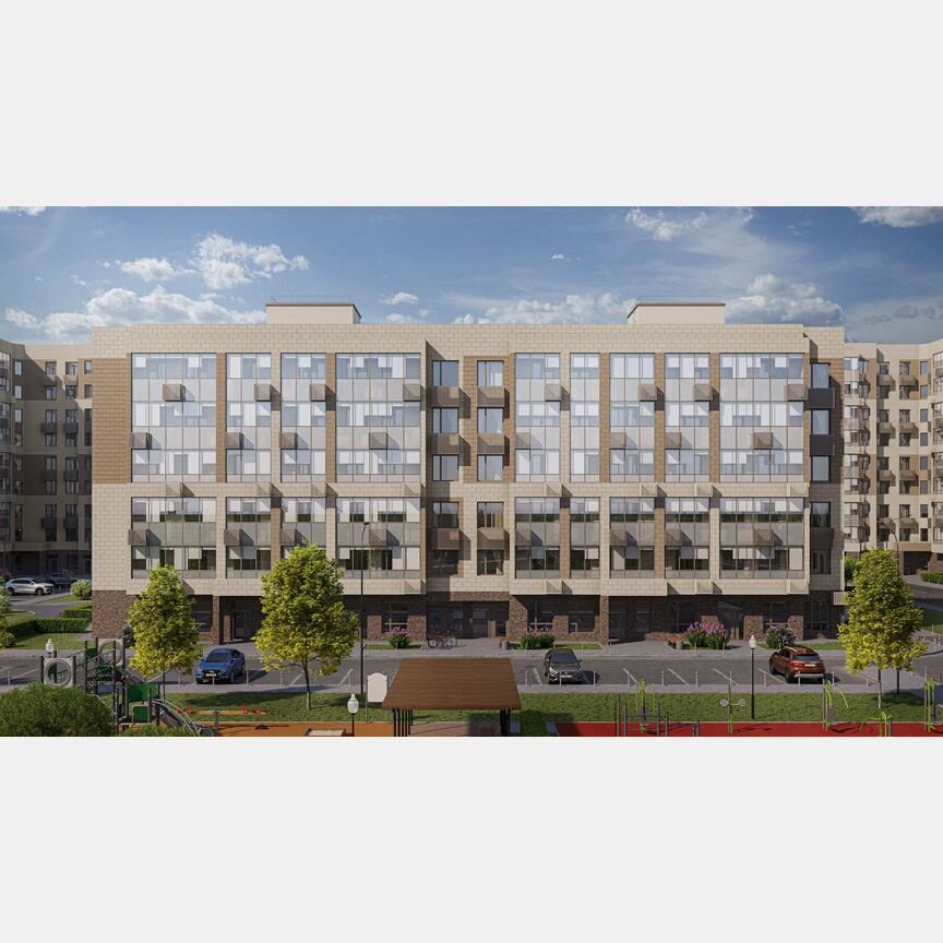 2-к. квартира, 62,1 м², 9/9 эт.