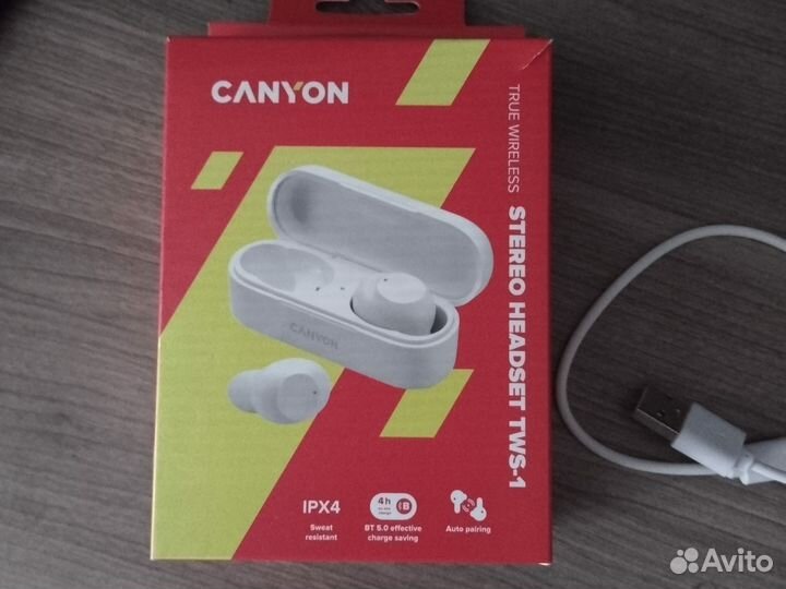 Беспроводные наушники Canyon