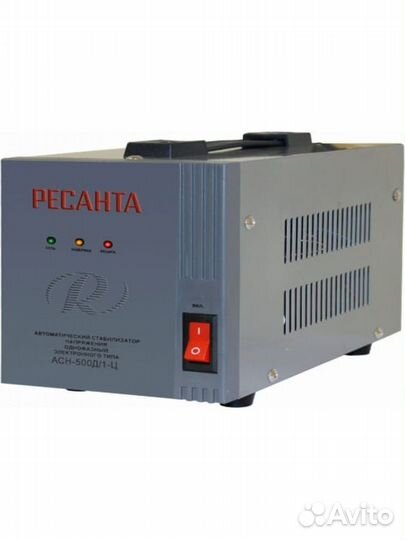 Стабилизатор напряжения цифровой ресанта асн-500Д