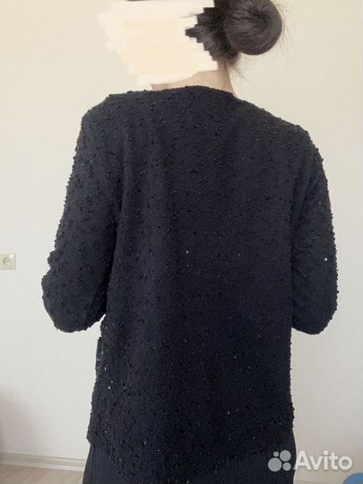 Жакет женский твидовый