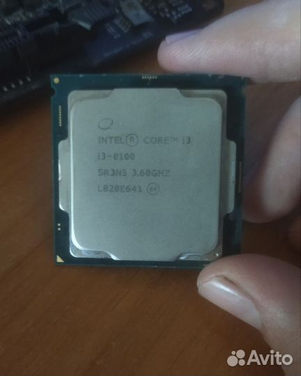 Asrock h310cm-dvs + процессор i3-8100