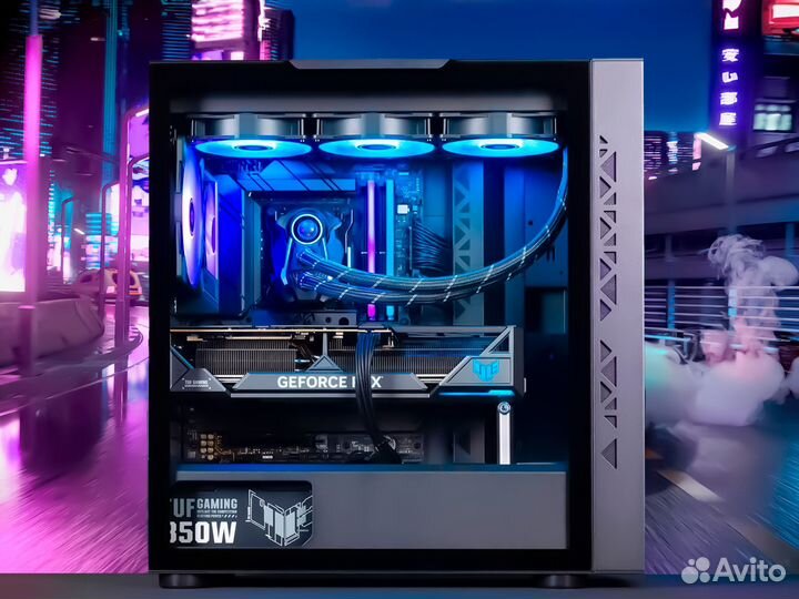 Игровой Пк RTX 4060 + Intel i7 – графика взрывает