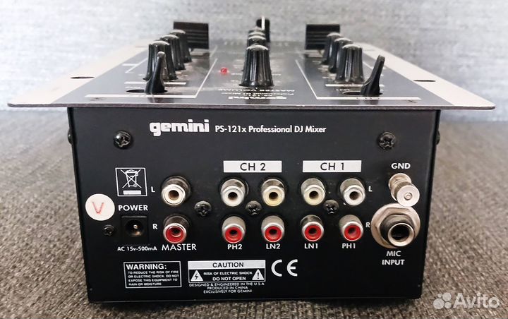 Микшерный пульт Gemini PS-121 + микрофон и 