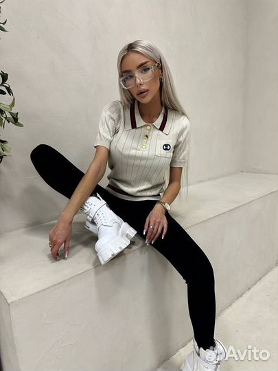 Футболка polo gucci