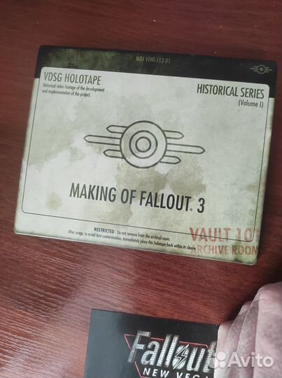 Игра на пк Fallout 3 Золотое издание, коробка