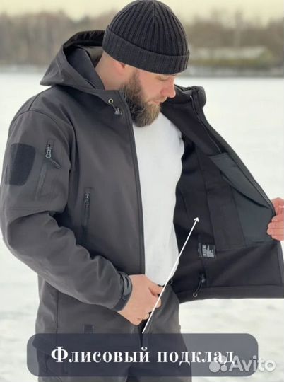 Тактический костюм черный