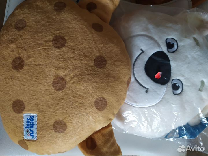 Подушка талисман сочи 2014