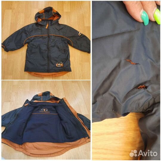 Вещи и обувь пакетом на мальчика р. 104