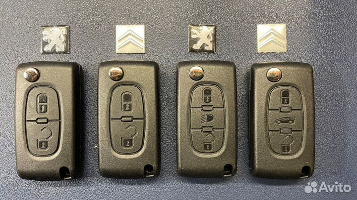 Ключ Citroen Peugeot