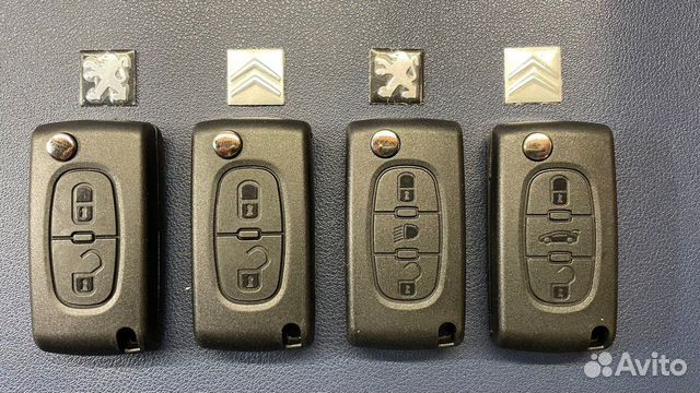 Ключ Citroen Peugeot