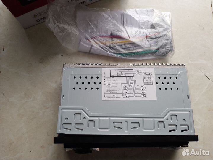 Автомагнитола с блютуз, новая