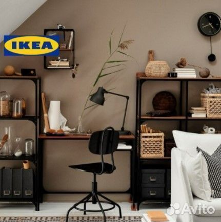 Стул IKEA Kullaberg вращающийся со спинкой
