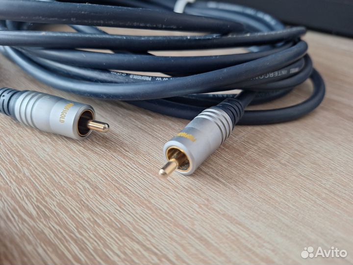 Межблочный кабель RCA RCA Profigold 5 метров