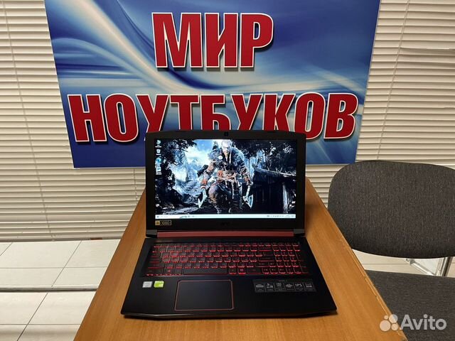 Мощный игровой ноутбук Acer Nitro / IPS / 12gb
